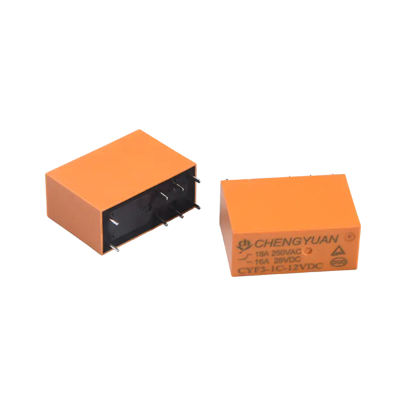 Relai CYF3, Relai SPDT, Relai JQX-14F, Relai 16A 250VAC, Relai PCB 8PIN 0,54W. Relai Daya 14F