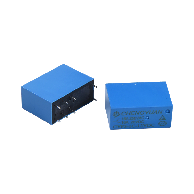 Relai CYF3, Relai SPDT, Relai JQX-14F, Relai 16A 250VAC, Relai PCB 8PIN 0,54W. Relai Daya 14F