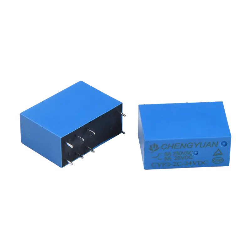 Relai CYF2, Relai DPDT, Relai JQX-14F, Relai 5A 250VAC, Relai 8A, Relai PCB 8PIN 0.54W. Relai Daya 14F