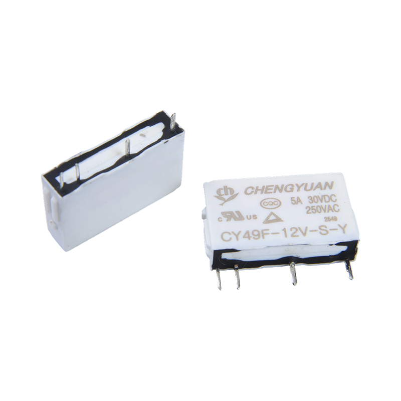 Relai CY49F, Relai Daya Ramping, Relai 49F, Relai Sinyal, Relai Kecil 4PIN PCB 5A 0,12W.