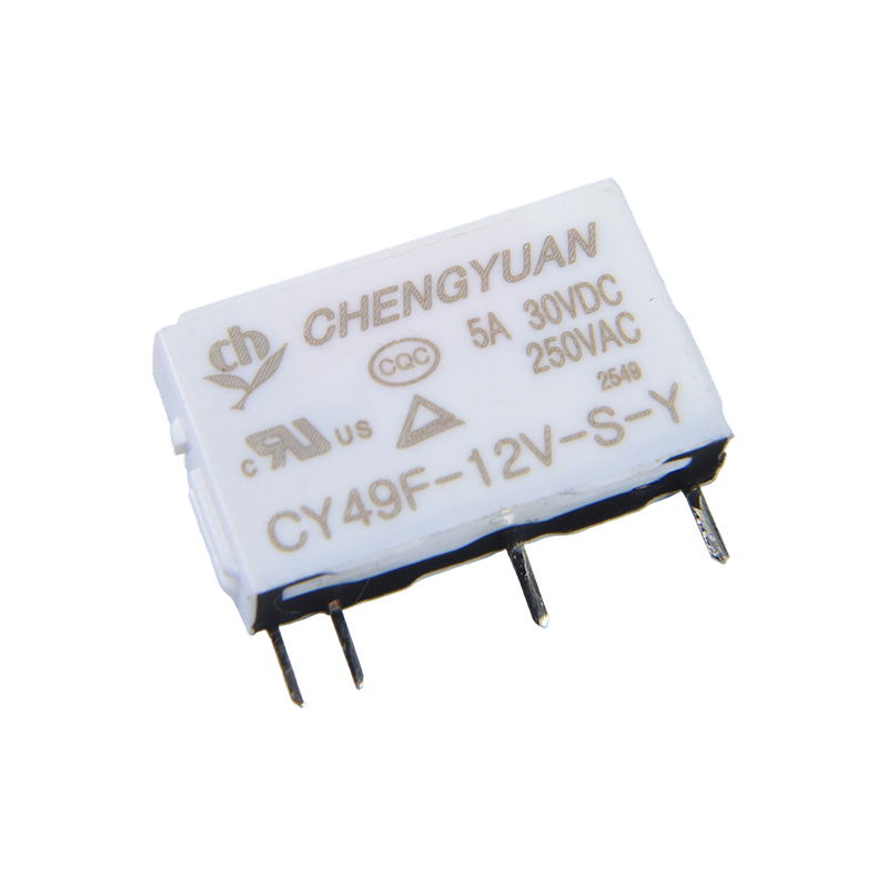 Relai CY49F, Relai Daya Ramping, Relai 49F, Relai Sinyal, Relai Kecil 4PIN PCB 5A 0,12W.
