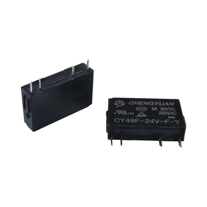 Relai CY49F, Relai Daya Ramping, Relai 49F, Relai Sinyal, Relai Kecil 4PIN PCB 5A 0,12W.