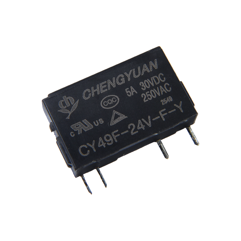 Relai CY49F, Relai Daya Ramping, Relai 49F, Relai Sinyal, Relai Kecil 4PIN PCB 5A 0,12W.