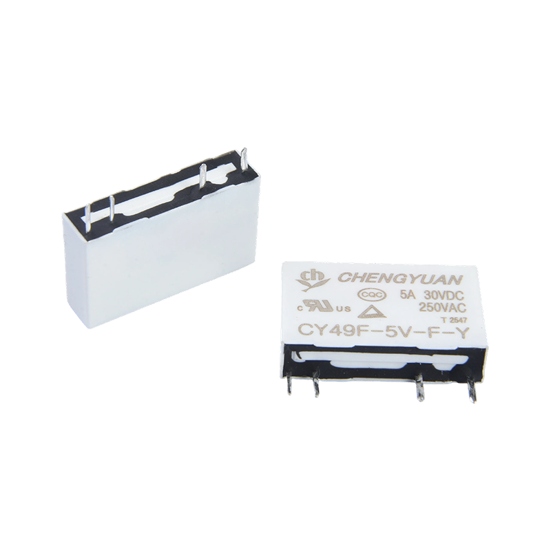 Relai CY49F, Relai Daya Ramping, Relai 49F, Relai Sinyal, Relai Kecil 4PIN PCB 5A 0,12W.