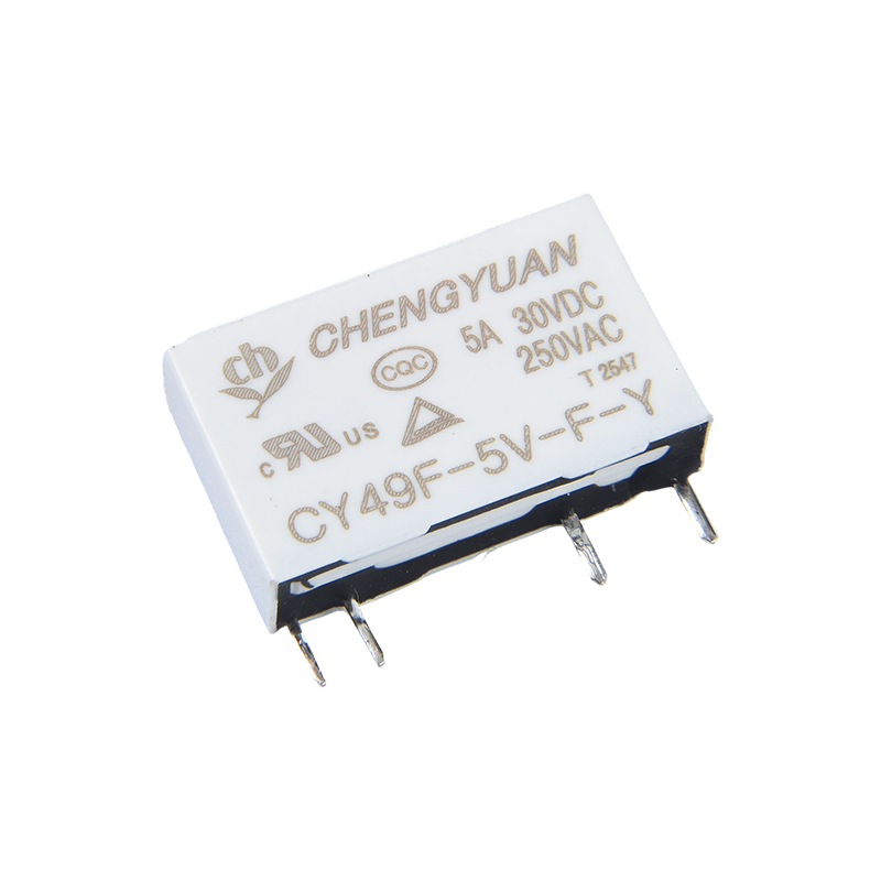 Relai CY49F, Relai Daya Ramping, Relai 49F, Relai Sinyal, Relai Kecil 4PIN PCB 5A 0,12W.