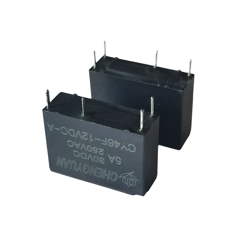 Relai CY46F, Relai 46F, Relai daya miniatur, Relai Daya Pemasangan PCB 4PIN,