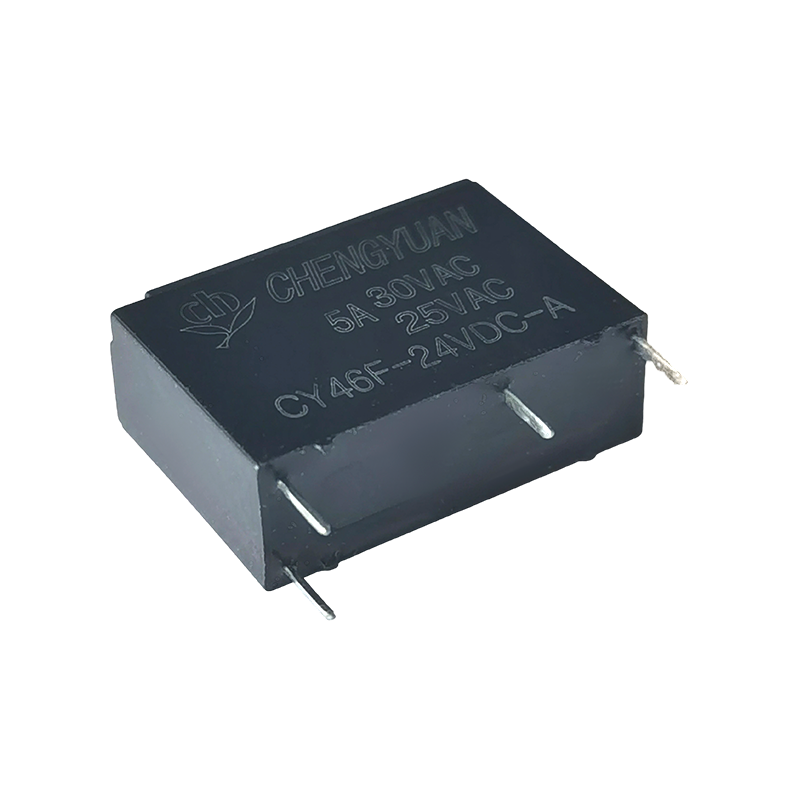 Relai CY46F, Relai 46F, Relai daya miniatur, Relai Daya Pemasangan PCB 4PIN,