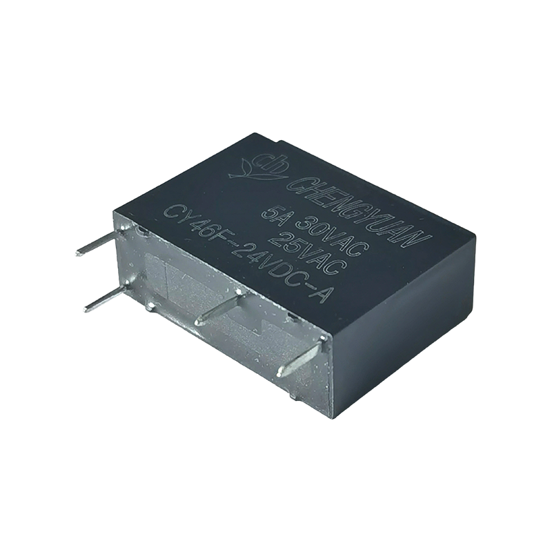 Relai CY46F, Relai 46F, Relai daya miniatur, Relai Daya Pemasangan PCB 4PIN,