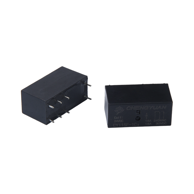 Relai CY115F3, Relai PCB SPDT, Relai JQX-115F, 16A 0.4W 8PIN, Relai PCB 1C, Relai Daya 115F