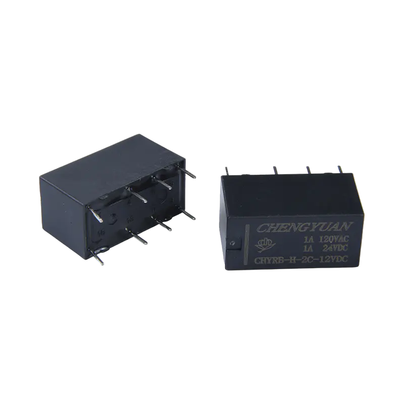 Relai CHYRB, Relai 4078, Relai PCB 8PIN, JRC-19F, Relai Sinyal DPDT, Relai 8PIN Kecil PCB 0,15W.