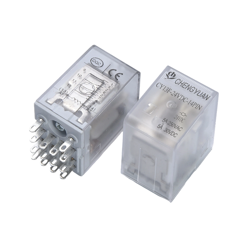 Relai CY13F, Relai Daya 4PDT,JQX-13F, Relai Daya Industri, 4PDT/4Z,MY4 LY4.14PIN
