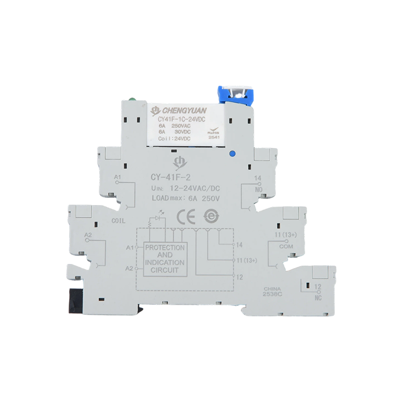 Modul Relai M41F, Modul Relai Rel 41F, Sirkuit Perlindungan Modul Relai Ramping 41F 6A.